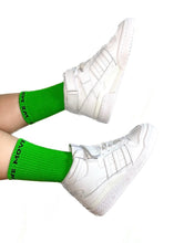 Load image into Gallery viewer, &quot;WE MOVE&quot; CREW SOCKS - SASSY SECONDS
