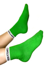 Load image into Gallery viewer, &quot;RESTING GRINCH FACE&quot; ANKLE SOCKS - SASSY SECONDS
