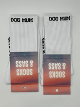 Load image into Gallery viewer, &quot;DOG MUM&quot; CREW SOCKS - SASSY SECONDS
