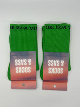 Load image into Gallery viewer, &quot;ISSA VIBE&quot; CREW SOCKS - SASSY SECONDS
