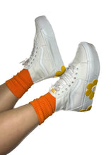 Load image into Gallery viewer, NEON ORANGE CREW SOCKS
